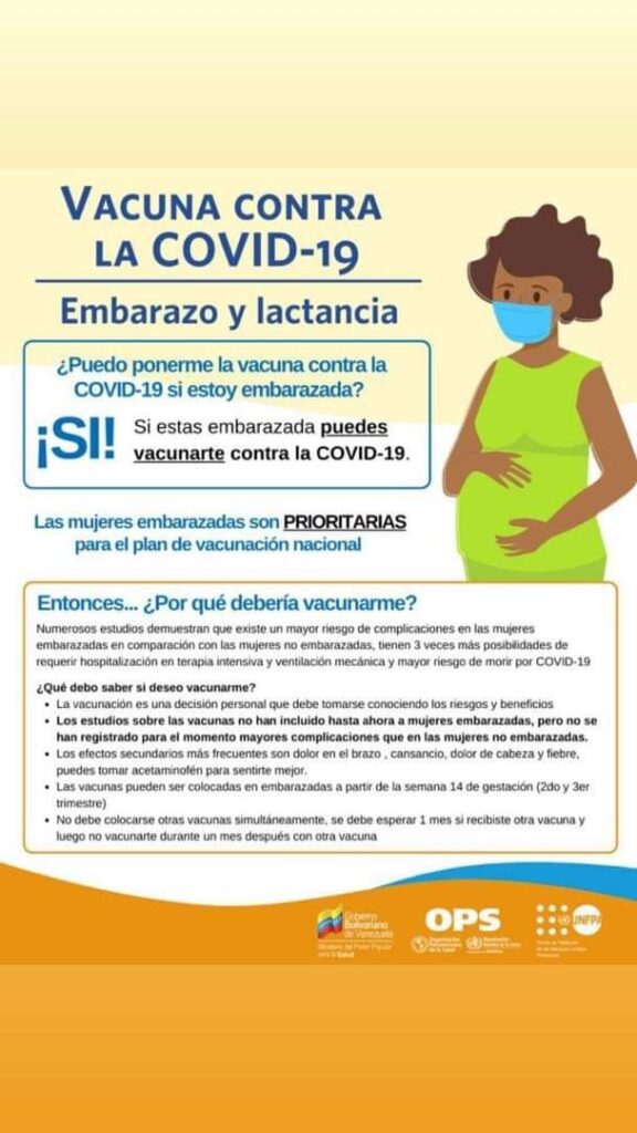 La vacuna covid-19 en embarazadas: ¿en qué mes de gestación deben  vacunarse? ¿Qué vacuna se recomienda poner?